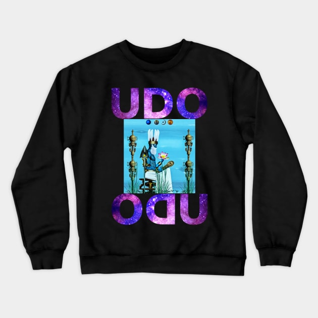Igbo / African Gods : UDO / EZE UDO By SIRIUS UGO ART Crewneck Sweatshirt by uchenigbo